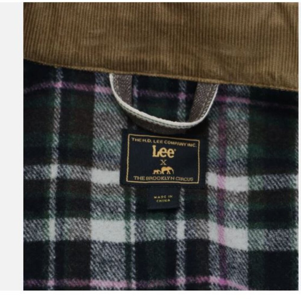 Lee x Brooklyn Circus 1930's Cowboy Jacket Brown Selvedge Denim Men's Size XL - Picture 9 of 16